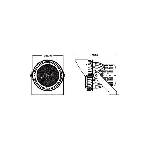 V-TAC PRO VT-500D 490 500W Samsung...