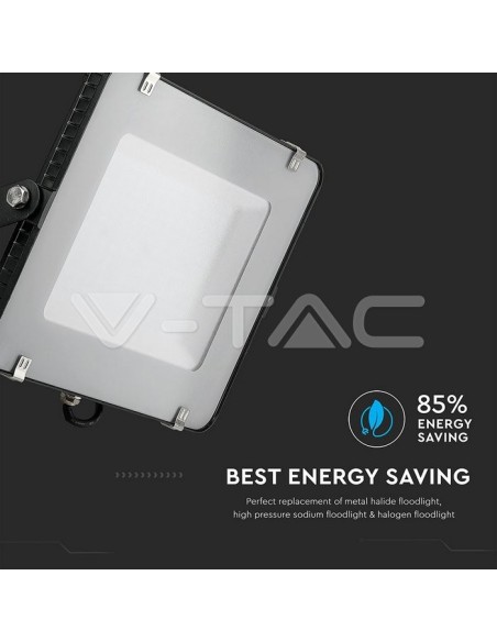 V-TAC PRO VT-150 Foco LED Chip Samsung 150W Color Negro IP65