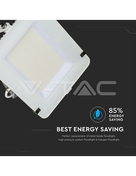V-TAC PRO VT-156 LED Spotlight SMD Samsung Chip 150W 120Lm/W Colour White IP65