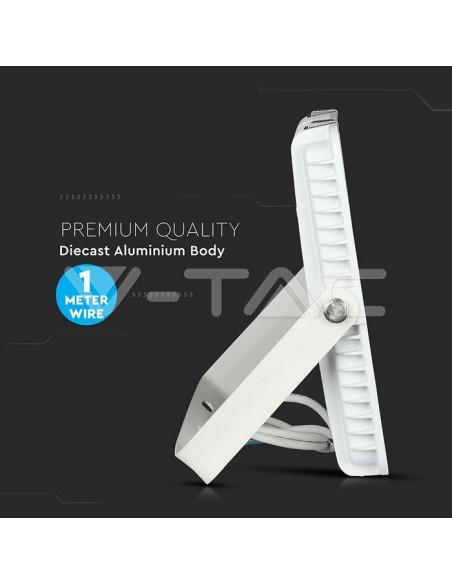 V-TAC PRO VT-156 Faro LED SMD Chip Samsung 150W 120Lm/W Colore Bianco IP65