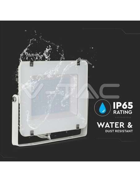 V-TAC PRO VT-150 Projecteur LED SMD Chip Samsung 150W Couleur Blanc IP65