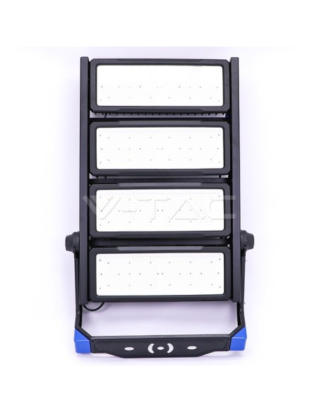 V-TAC PRO VT-1002D 499 1000W Samsung Chip LED Spotlight with MeanWell Driver Colour Black and Blue 60° 4000K Dimmable IP65