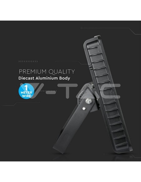 V-TAC PRO VT-405 Foco LED Chip Samsung 400W 120LM/W Color Negro IP65