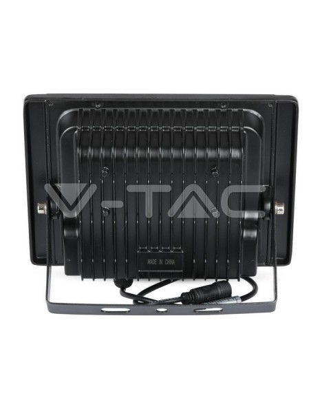 V-TAC VT-25W 12W LED Spotlight with Solar Panel and Remote Control