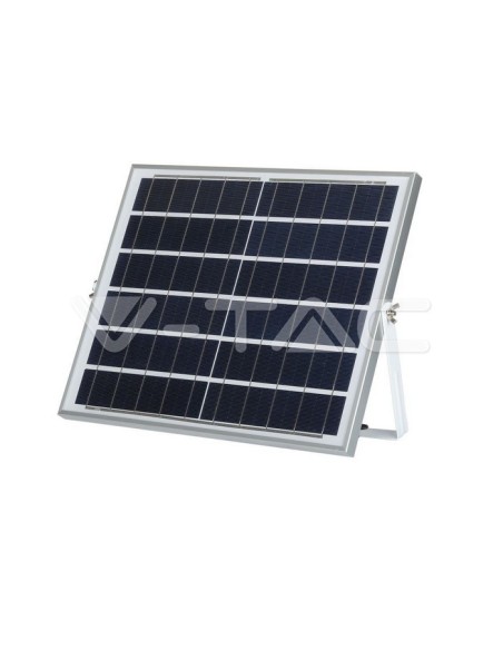 V-TAC VT-40W Spot à LED 16W avec panneau solaire et télécommande