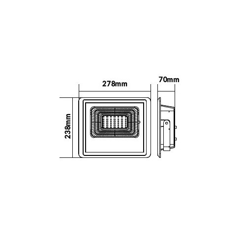 V-TAC VT-60W 20W LED-Strahler mit...