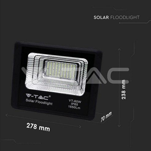 V-TAC VT-60W 20W LED schijnwerper met...