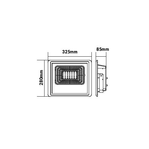 V-TAC VT-100W Projecteur LED 35W avec...