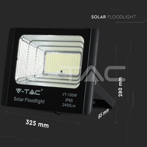 Foco LED V-TAC VT-100W 35W con panel...