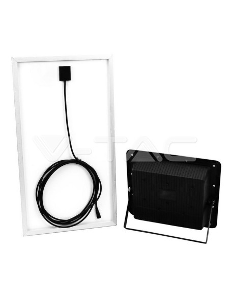 V-TAC VT-200W Spot LED 40W avec panneau solaire et télécommande
