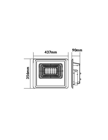 V-TAC VT-300W LED-Strahler 50W mit Solarpanel und Fernbedienung