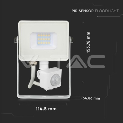 V-TAC PRO VT-10-S 10W Samsung Chip...