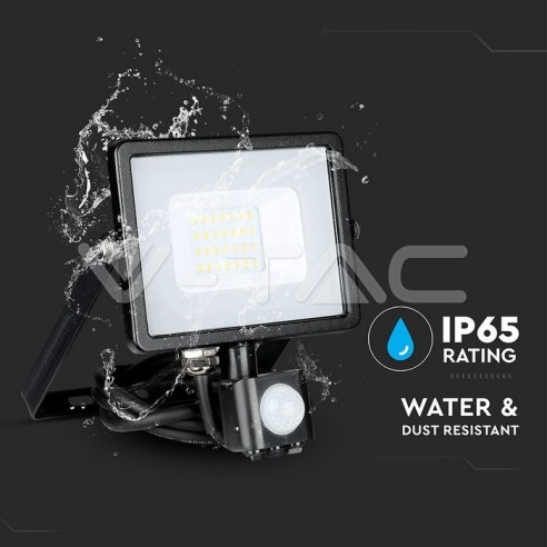 V-TAC PRO VT-20-S Lámpara LED negra...