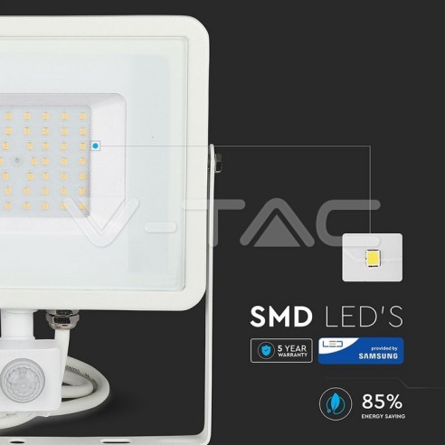 V-TAC PRO VT-50-S Faro LED 50W Chip...