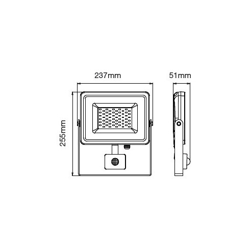 V-TAC PRO VT-50-S 50W Samsung Chip...