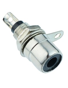 nickel-plated RCA panel...