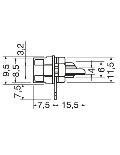 nickel-plated panel RCA... 2