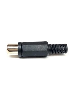 RCA socket with cable guide...