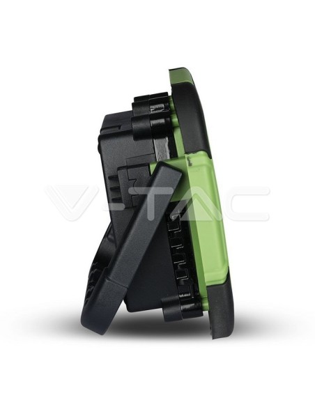 V-TAC PRO VT-20-R 20W LED Battery-Powered Spotlight with USB Charging, SOS Function and 5V 1A USB output, IP44