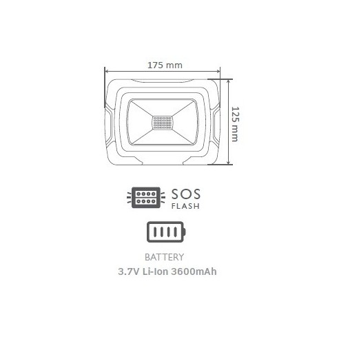 V-TAC PRO VT-11-R 10W...