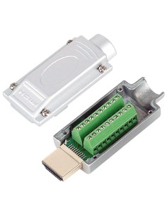 HDMI 2.0 plug with cable...