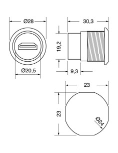 HDMI metal panel... 2