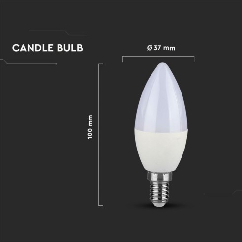 V-TAC PRO VT-226 LED Bulb E14 5.5W...