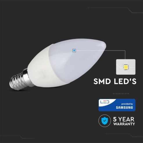 V-TAC PRO VT-226 LED Bulb E14 5.5W...