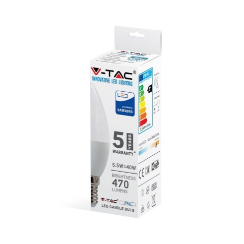 V-TAC PRO VT-226 LED-lamp E14 5.5W...