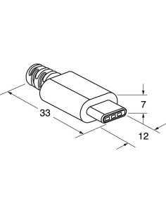 Enchufe para soldar USB 3.1... 2