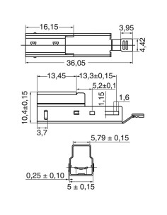 Enchufe para soldar USB 3.0... 2
