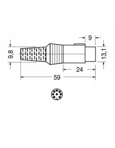 8-poliger geschirmter... 2