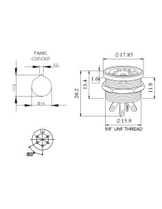 Prise Din blindée à 5... 2