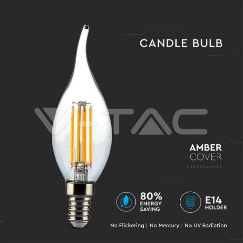 V-TAC VT-1949 7114 LED Bulb E14 4W...