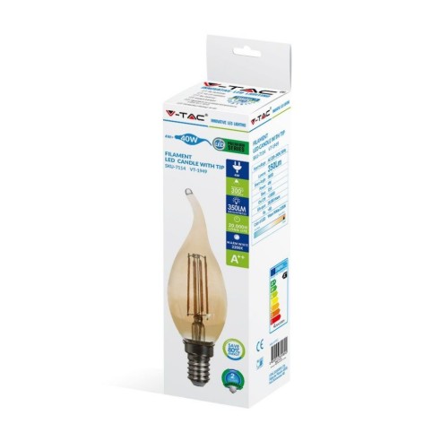 V-TAC VT-1949 7114 LED Bulb E14 4W...
