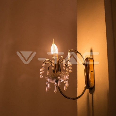V-TAC VT-1995 LED Bulb E14 4W Flame...