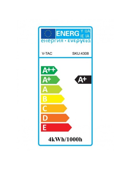 V-TAC VT-1995 LED Bulb E14 4W Flame Filament Candle