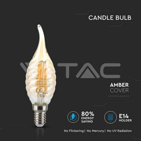 V-TAC VT-1947 7116 LED Bulb E14 4W...
