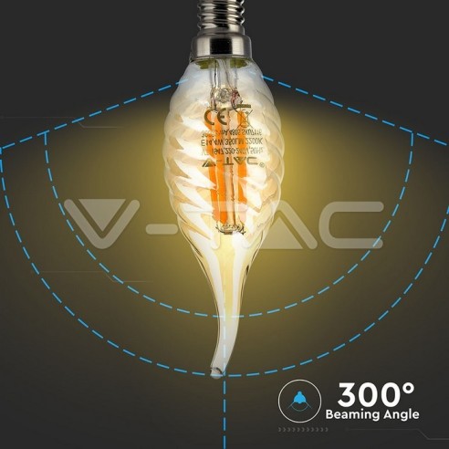 V-TAC VT-1947 7116 LED Bulb E14 4W...