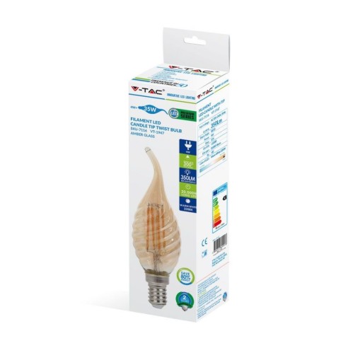 V-TAC VT-1947 7116 LED Bulb E14 4W...