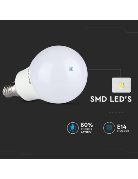 V-TAC VT-2234 Lampadina LED E14 3,5W P45 con Telecomando RGB