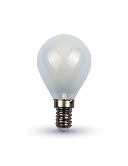 V-TAC VT-1835 Lampadina LED E14 4W P45 Filamento Incrociato Satinato