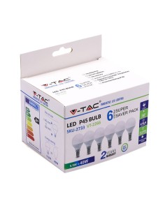 V-TAC VT-2266 Box 6 LED...