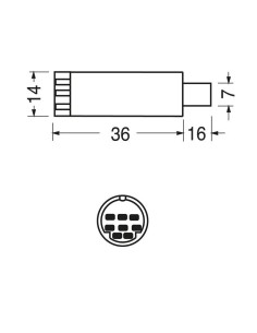 8-poliger geschirmter... 2