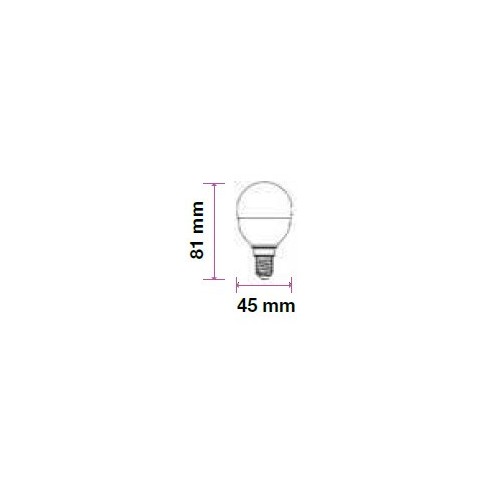 V-TAC VT-2236 LED bulb E14 5.5W P45...