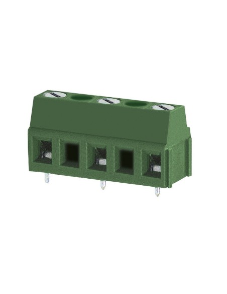 Terminal de carro de 3 polos, paso de 10 mm, para placas de circuito impreso