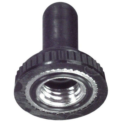 Black cap for lever switches with M6...