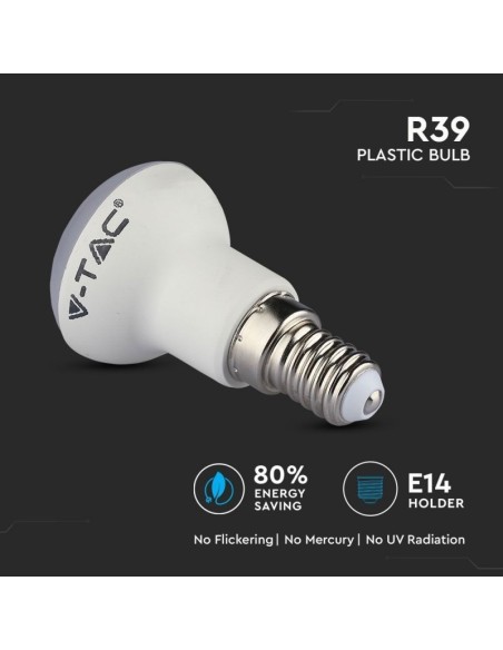 V-TAC PRO VT-239 Lampadina LED Chip Samsung E14 3W R39