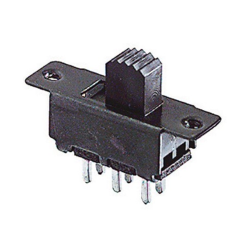 Slide switch DPDT ON-ON for printed...
