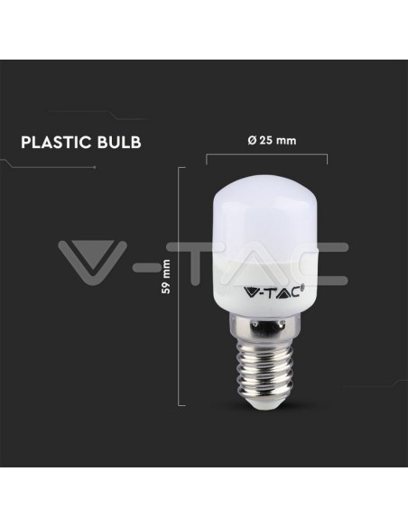 V-TAC PRO VT-202 LED Bulb with Samsung Chip E14 2W ST26